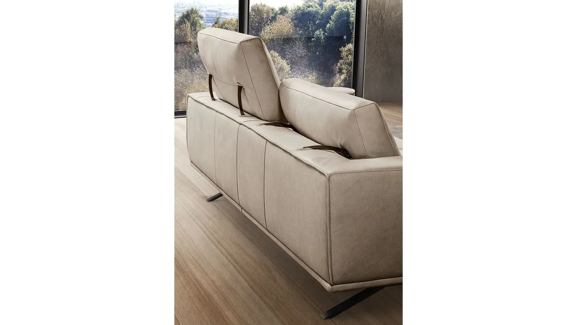 divano in pelle Recital di Gurian