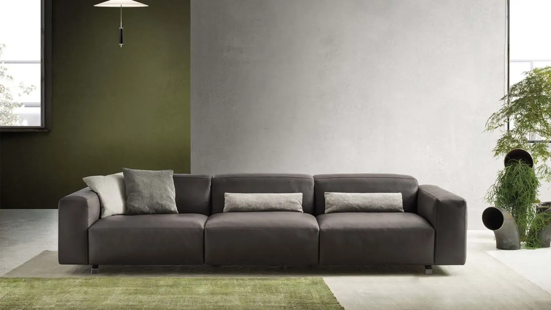 divano in pelle Algarve di Gurian