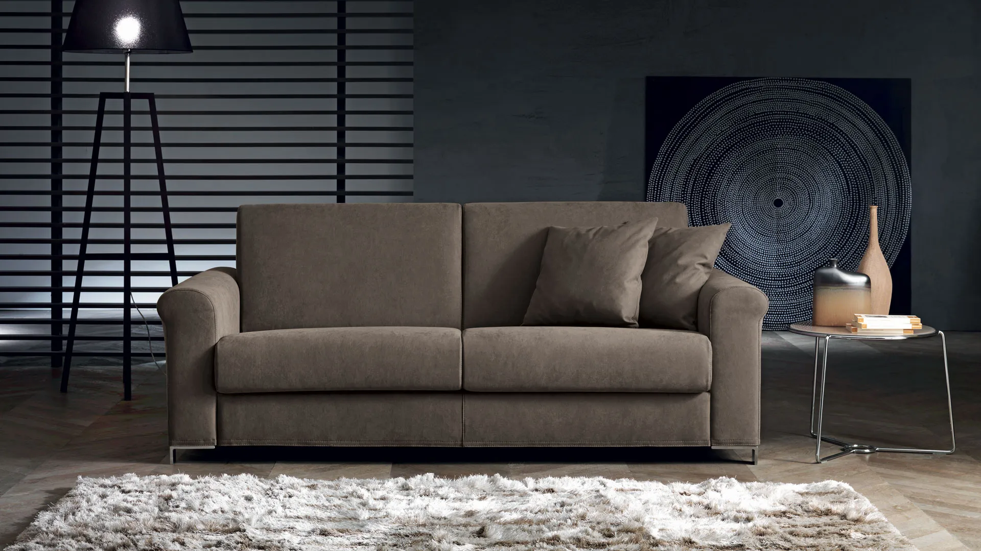 Divano letto in tessuto Loungue di Gurian