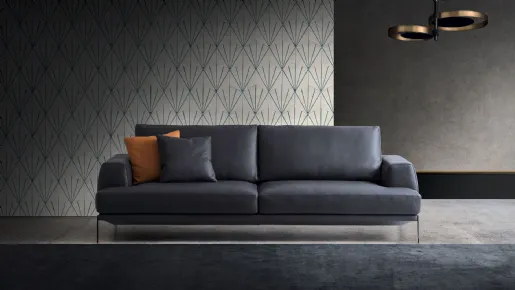 Divano con piedini integrati Opium di Gurian